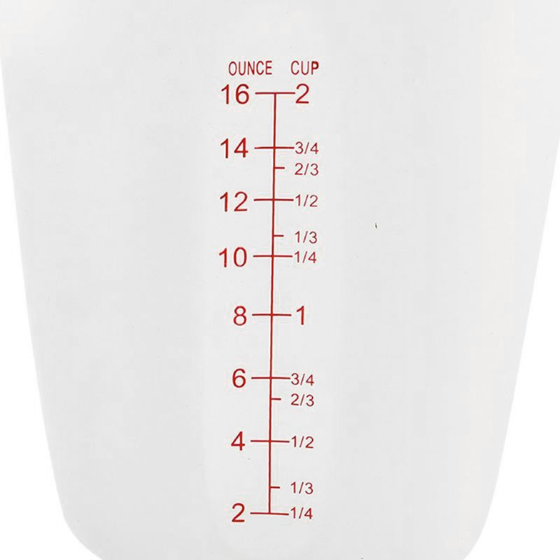 Cốc Đo Lường Trang Sức Bằng Silicon Dung Tích 250ml 500ml