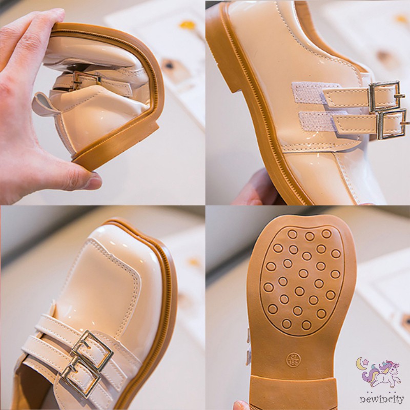 Giày Kiểu Dáng Công Chúa Phong Cách Retro Cho Bé Gái