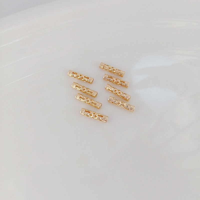 Bộ 10 Thanh Đồng 14K Nhiều Màu Sắc Dùng Trong Làm Đồ Trang Sức DIY