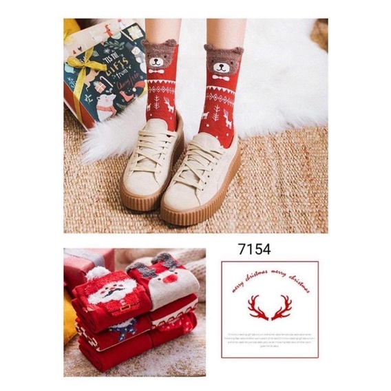 Tất noel free size