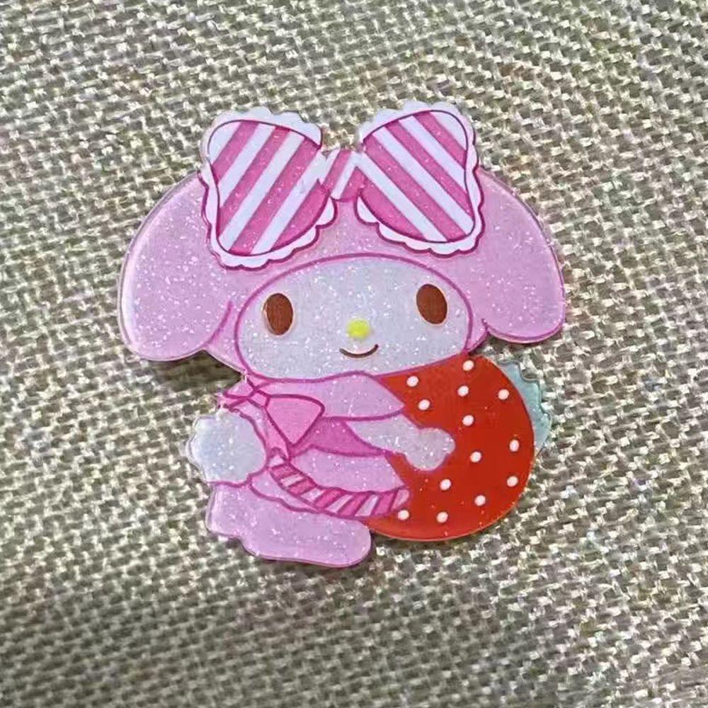 Kẹp Tóc Kuromi Họa Tiết Hoạt Hình Melody Phong Cách Hàn Quốc Dễ Thương Dành Cho Nữ