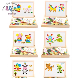 (Sài Gòn) Bảng ghép hình nam châm cho bé