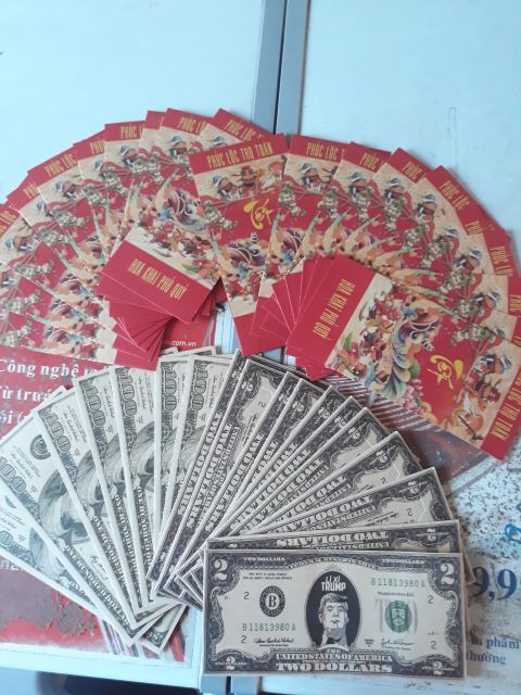 Combo 10c Lì xì tết 2019 siêu hot