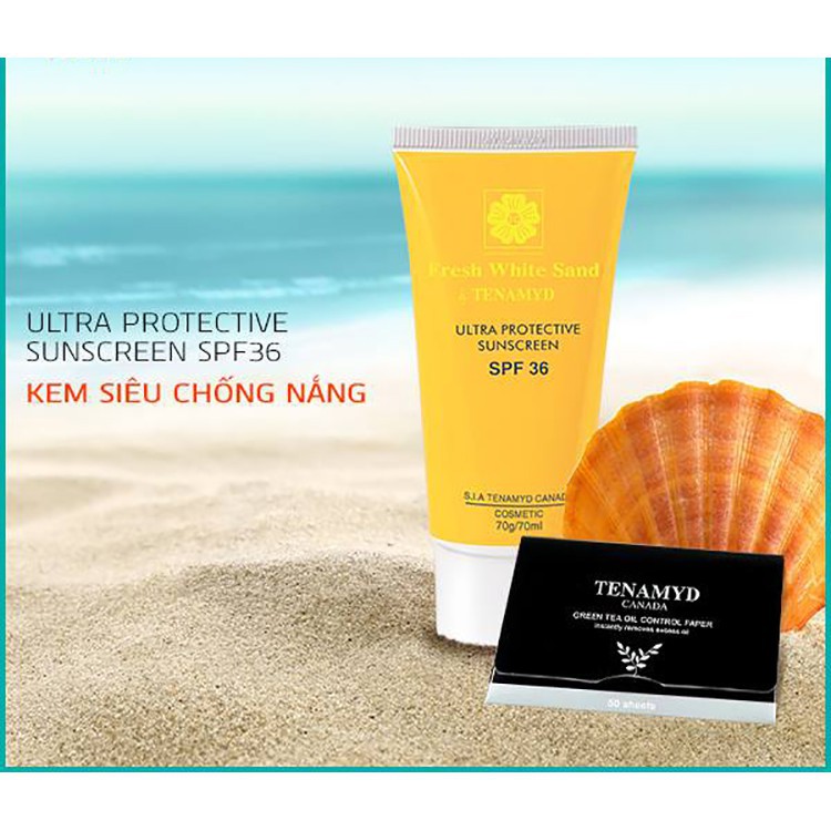 Kem Chống Nắng Tenamyd 70g - Ultra Protective Sunscreen SPF 36