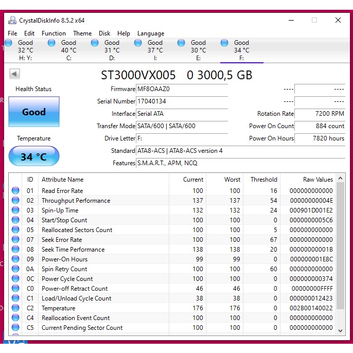 Ổ cứng HDD 500GB, 1TB, 3TB, 4TB các hãng Seagate, WD, Samsung
