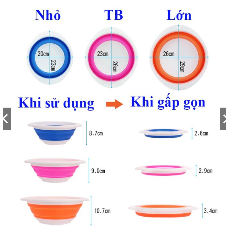 Bát đựng mồi câu cá gấp gọn tiện lợi, khay đựng mồi câu, đủ size cho và mẫu mã phong phú