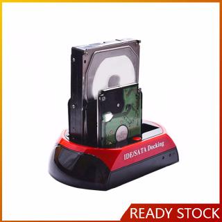 875D-J HDD Base with Multi Card Reader Slot for 2.5/3.5 inch SATA/IDE Hard Drive Docking Station