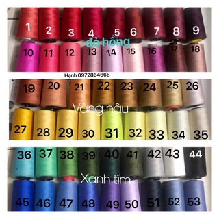 Chỉ may quần áo cuộn 5000m ( giao đơn từ 50k)