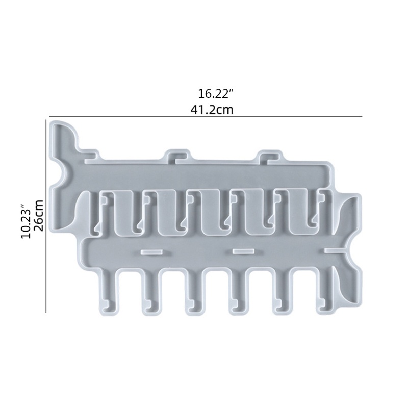 Khuôn Silicone Làm Mặt Dây Chuyền / Móc Khóa Bằng Resin DIY