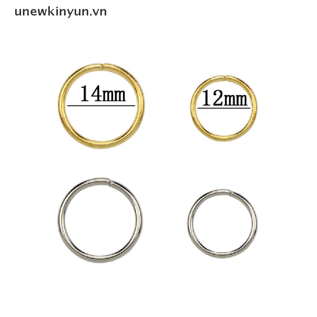 UU 50Pcs Hair Braid Rings Dreadlocks Dread Beads Ring Hair Styling Accessories UU