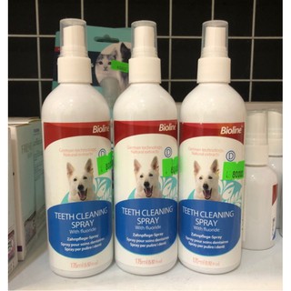 Xịt thơm miệng & trị nướu chân răng cho chó mèo Bioline