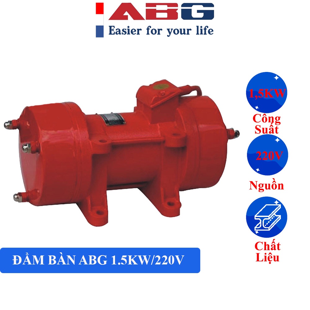 Đầm Bàn Cầm Tay ABG 1,5KW Thiết Bị Chuyên Dụng Trong Đổ Bê Tông Xây Dựng Công Trình