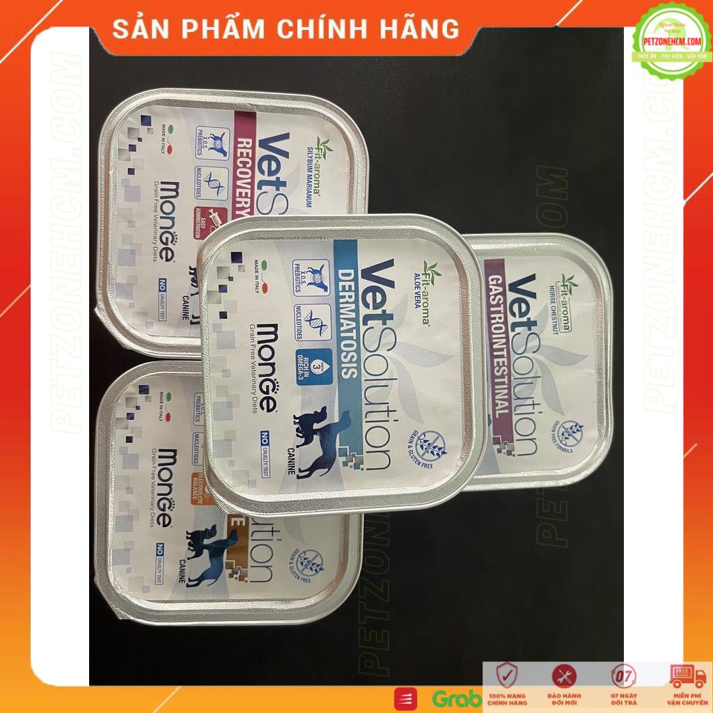 Pate Monge VetSolution Gastrointestinal hỗ trợ tiêu hóa cho chó 150g