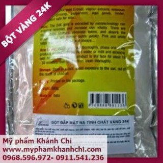 Bột mặt nạ colagen tinh chất vàng 24k
