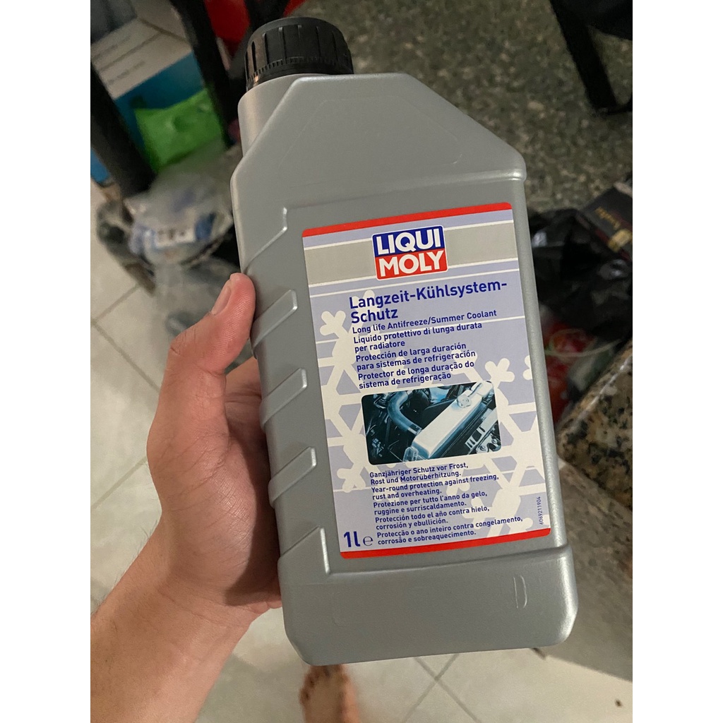 Nước làm mát động cơ xe loại màu Xanh cao cấp Liqui Moly 6921 1000ml