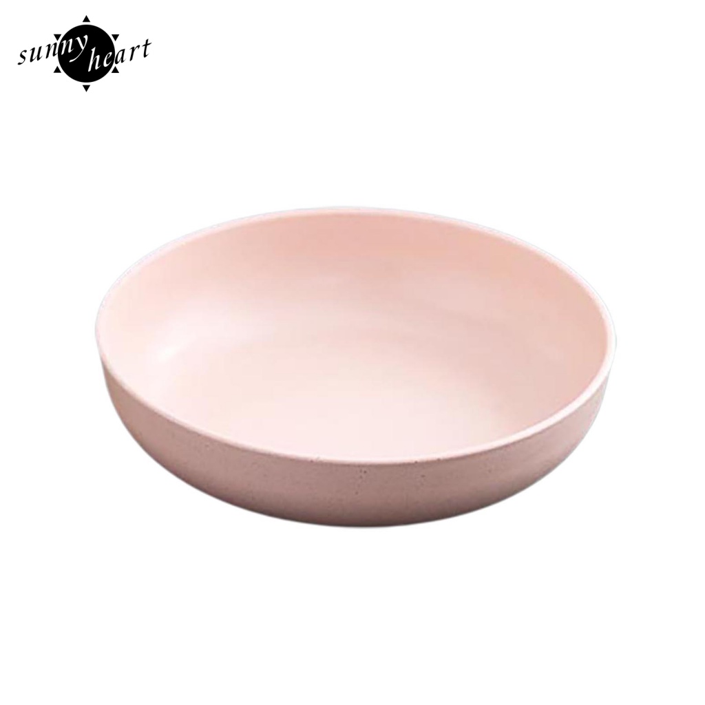 Đĩa Nhựa Tròn Màu Trơn Hình Trái Tim