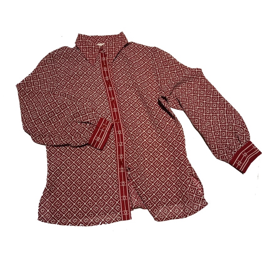 Sơ mi voan dài tay nữ, áo vintage, áo công sở nữ, áo si Nhật, sơ mi size M, quần áo thanh lý