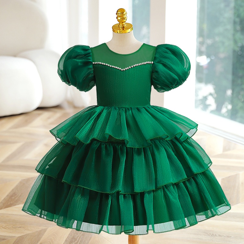 Đầm Hóa Trang Công Chúa Tay Ngắn Xinh Xắn Cho Bé Gái L5320