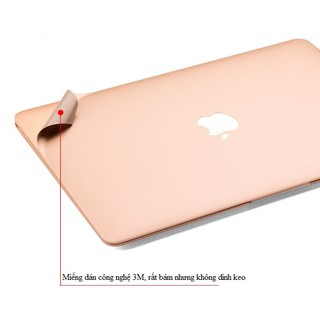 Bộ dán JRC 3-1 màu RoseGold cho Macbook