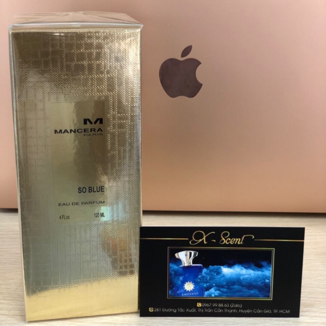 [120ml] Nước Hoa Nam Mancera So Blue