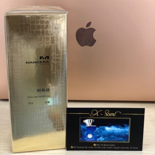 [120ml] Nước Hoa Nam Mancera So Blue