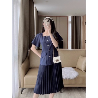 Set dập li túi chéo tay xoè