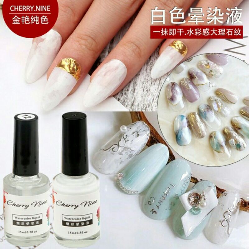 cồn loang - cherry - trắng đục