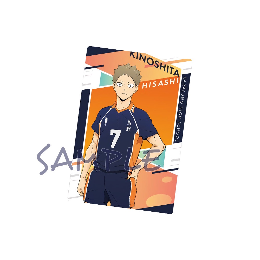 M5 Ảnh thẻ in hình HAIKYUU!! Vua Bóng Chuyền card bo góc viền 5*8cm anime chibi sưu tầm độc đáo