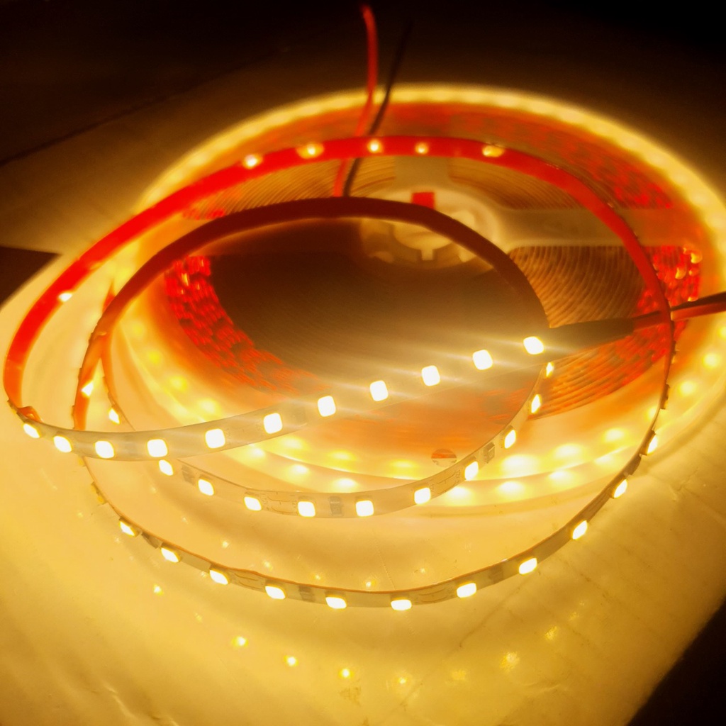 LED DÂY DÁN 10m 2835 Bản 5mm  120 LED / 1M Điện 12V- Cuộn 10m bảo hành 1 năm