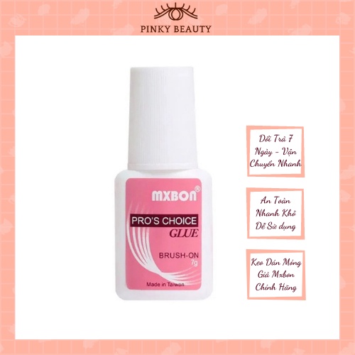 Keo Dán Móng Giả Mxbon Chính Hãng, Dán Móng Nail Đính Đá, Phụ Kiện, Siêu Chắc, Chuyên Dụng Lọ 7g