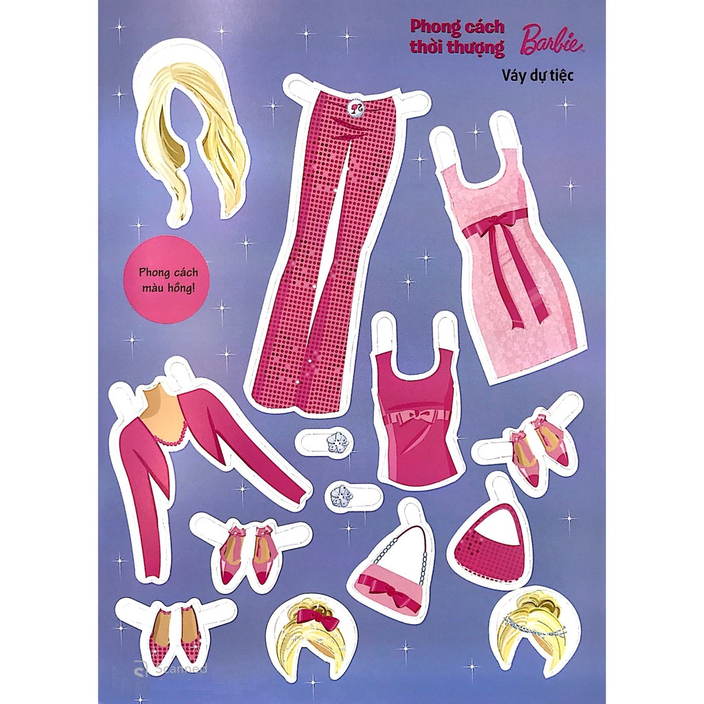 Sách - Thủ Công Dựng Hình Thời Trang Barbie - Phong Cách Thời Thượng