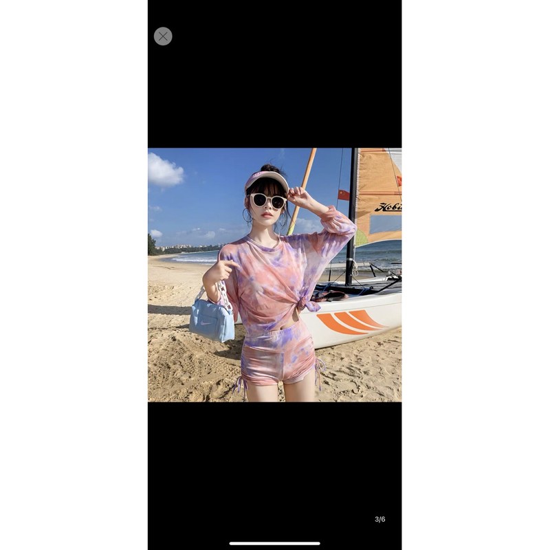 Set đồ bơi màu loang | BigBuy360 - bigbuy360.vn