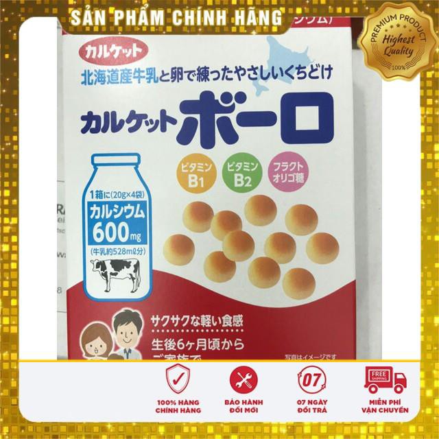 Bánh Dinh Dưỡng Calci Calket Bolo 6m+