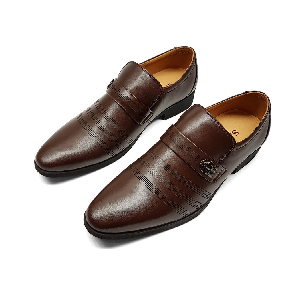 Giày công sở nam da bò thật CS36N