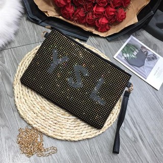 Ví Cầm tay Nữ❣️FREESHIP❣️ Clutch Nữ đính đá siêu hot