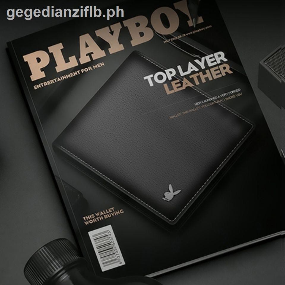 Playboy Ví Da Ngắn 9ACO Đựng Bằng Lái Xe Trẻ Trung Cho Nam