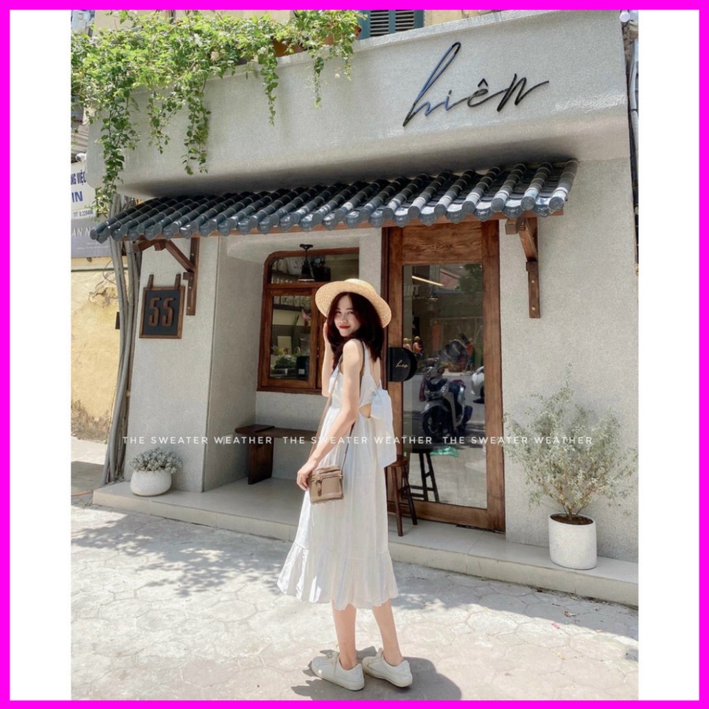 váy 2 dây đầm maxi xòe đuôi cá siêu xinh loại 1 freeship | BigBuy360 - bigbuy360.vn