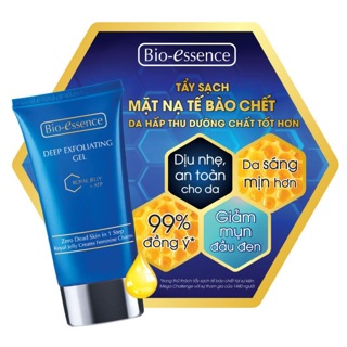 TẨY DA CHẾT BIO-ESSENCE SỮA ONG CHÚA + ATP 60g