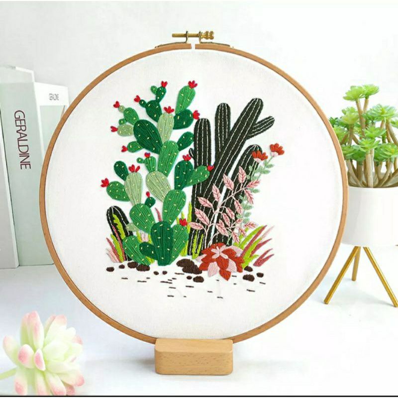 Set thêu xương rồng nhiều mẫu