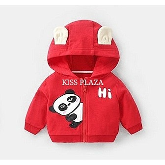 ÁO KHOÁC HIHI TAI GẤU DỄ THƯƠNG | CHẤT COTTON NỈ DA CÁ | CHO BÉ TRAI VÀ GÁI 8-18KG | VIDEO THẬT