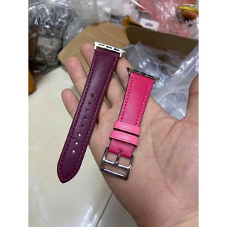 THANH LÝ Dây da đồng hồ aw size 38/40/41mm 42/44/45/49mm