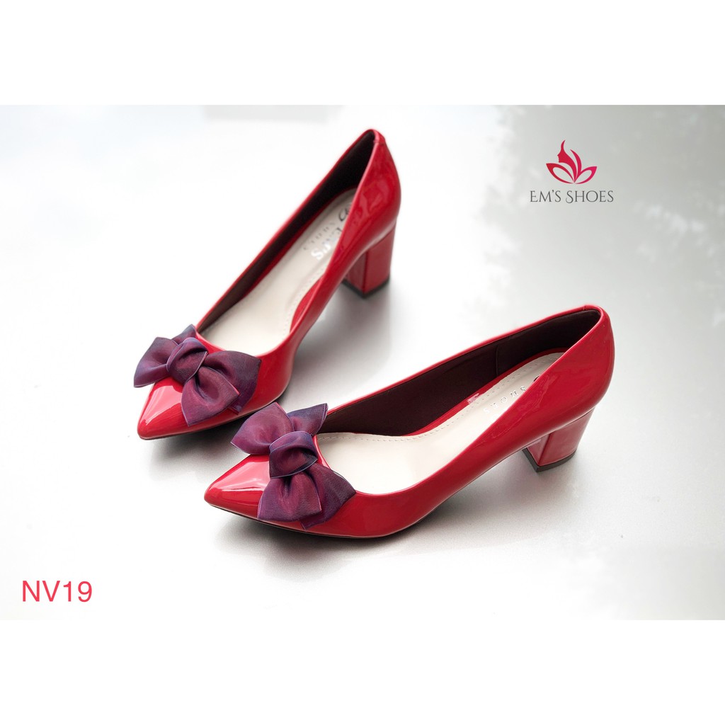 [Hàng VNXK ] Giày cao gót đẹp Em’s Shoes MS: NV19