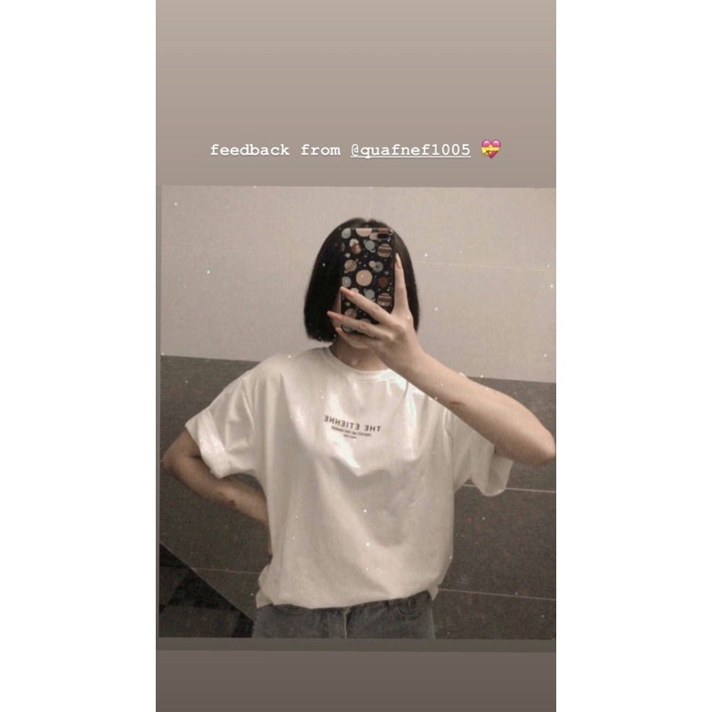 (Ảnh thật) Áo Thun Tay Lỡ form rộng màu trắng | BigBuy360 - bigbuy360.vn