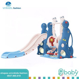 Free ship !!! Cầu trượt xích đu Hải cẩu 9BABY 2021