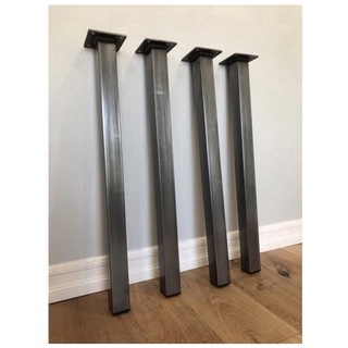 Chân bàn sắt cao 72cm, 1 bộ gồm 4 chân nhé, kiểu chân trụ thẳng vuông 30x30 tặng kèm 16con ốc.