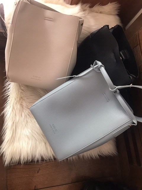 (Sẵn) Túi tote da sần vừa A4 dáng Hàn Quốc P040 | BigBuy360 - bigbuy360.vn