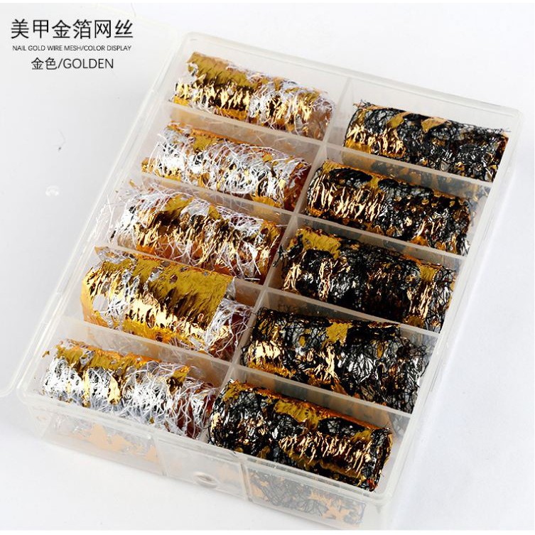 Foil phôi dán móng các loại (10 mẫu)