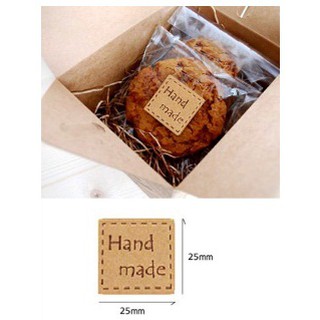 Tem dán bánh handmade - hàng có sẵn