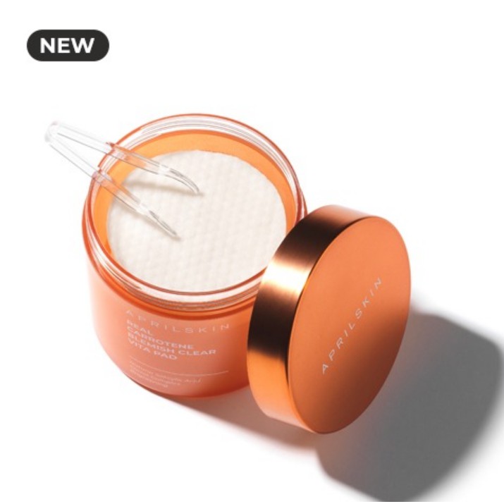 Set Sạch Mụn 3 Bước Aprilskin Carrotene( Vita pad + SRM carrot + serum carrot)