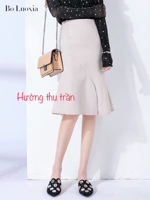 Chân váy xẻ trước thời trang công sở | BigBuy360 - bigbuy360.vn